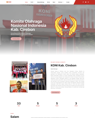 Website Koni Cirebon