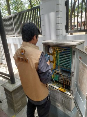 maintenance ODCC gedung Sekretariat Daerah Kabupaten Cirebon