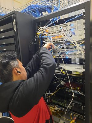 maintenance server jaringan Diskominfo kabupaten cirebon